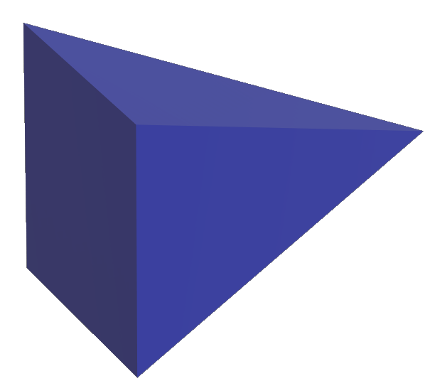3D三角アイコン